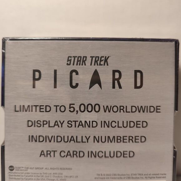 Star Trek Picard Family Crest Medallion Official Limited Edition Metal Figurine - Picture 2 of 3